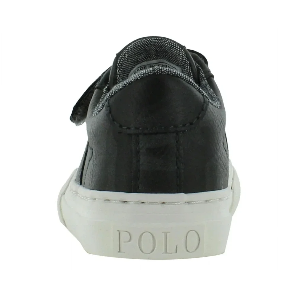 NIB POLO RALPH LAUREN SAYER GREY CAMO SHOES~SZ‎ 4~TODDLER~